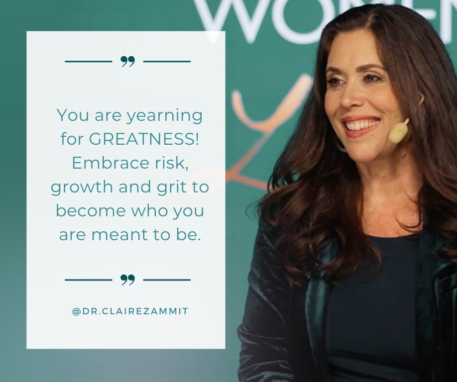 dr claire zamit - women centered coaching masterclass quote